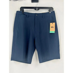 Quicksilver Amphibian Shorts Regular Fit Men's Size 30 Navy NWT Quick Dry Eco